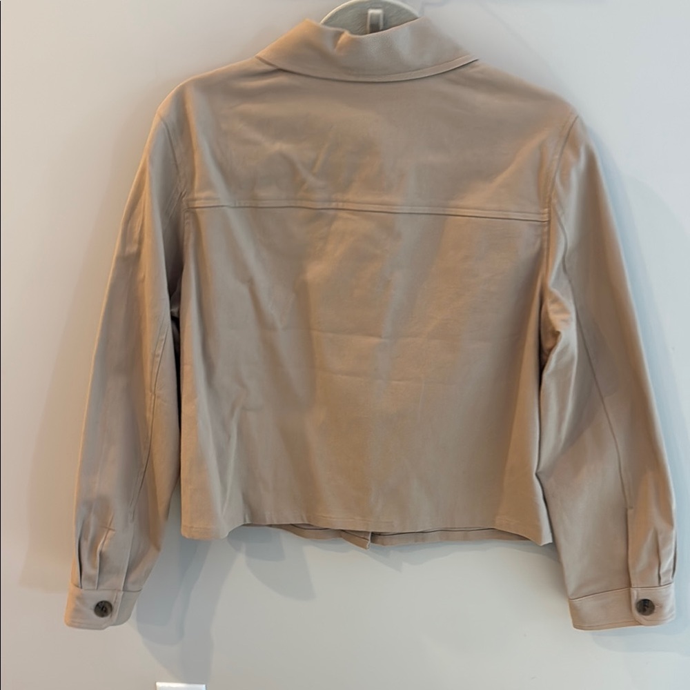 Express Women's Tan Twill Jacket - Picture 2 of 5